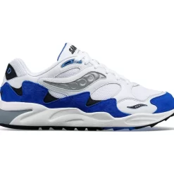 Hombre Saucony Grid*Grid Shadow 2 White / Blue