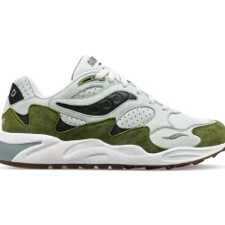 Hombre Saucony Grid*Grid Shadow 2 Green / Green