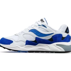 Hombre Saucony Grid*Grid Shadow 2 White / Blue