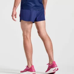 Hombre Saucony Mallas Y Shorts*Hombre Elite Split Short Sodalite