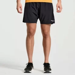 Hombre Saucony Mallas Y Shorts*Hombre Outpace 7" Short Black