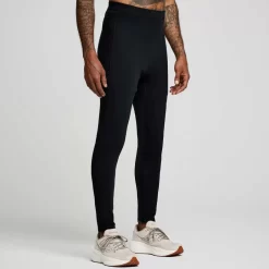 Hombre Saucony Mallas Y Shorts*Hombre Solstice Tight Black