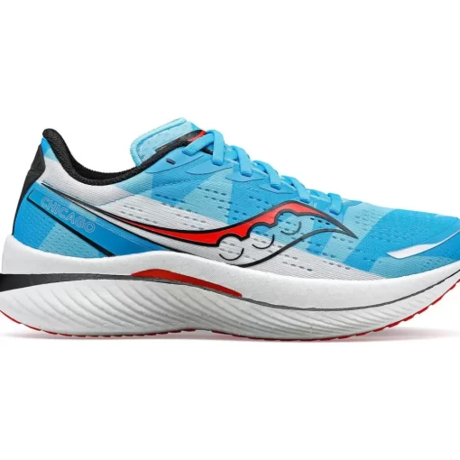 Mujer Saucony Neutral*Mujer Chicago Endorphin Speed 3 Blue / White / Red