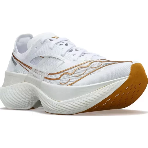 Mujer Saucony Competicion*Mujer Endorphin Elite White / Gold