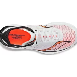 Mujer Saucony Neutral*Mujer Endorphin Pro 3 White / Black / Vizired
