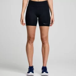 Mujer Saucony Mallas Y Shorts*Mujer Fortify 6" Short Black