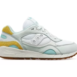 Mujer Saucony Shadow*Mujer Shadow 6000 Unplugged Turquoise / Yellow