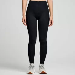 Mujer Saucony Mallas Y Shorts*Mujer Solstice Tight Black