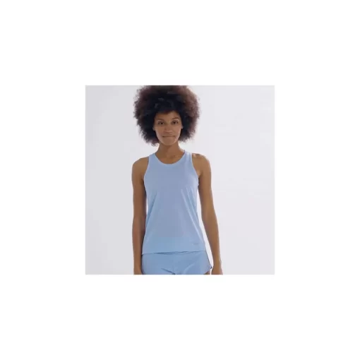 Mujer Saucony Camisetas*Mujer Stopwatch Singlet Ether Heather