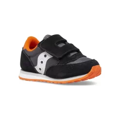 Ninos Saucony Nino*Ninos Pequenos Baby Jazz Hook & Loop Sneaker Black / Grey / Orange